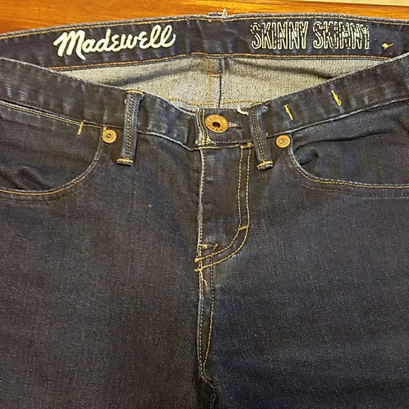 Madewell SZ 26 skinny skinny jeans - Picture 2 of 4